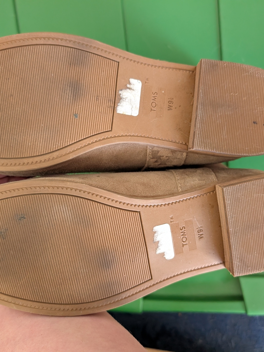 Toms Women's Suede Ankle Boots in Tan - Picture 10 of 10